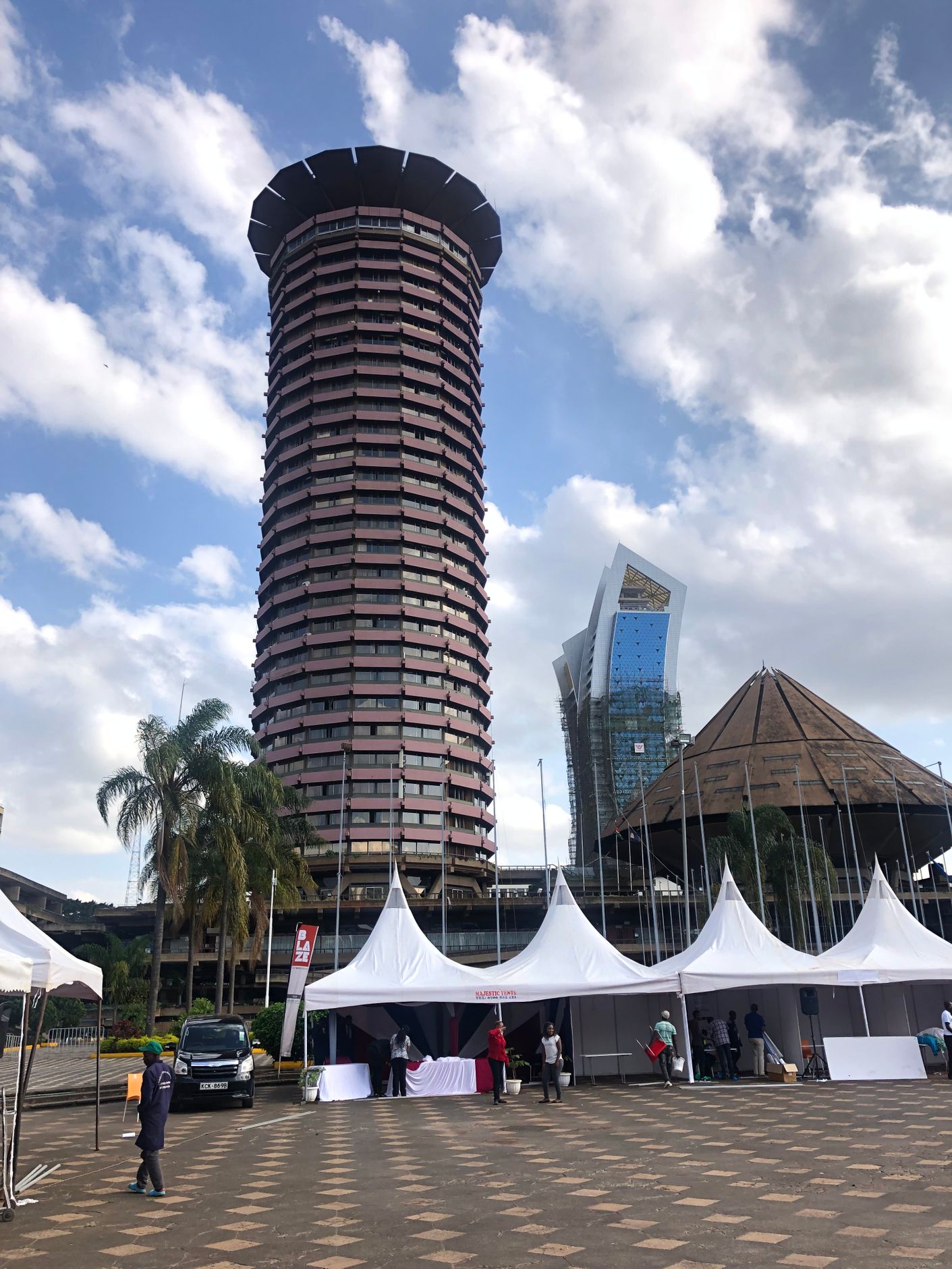 Kenyatta International Convention Center at nairobi central business district