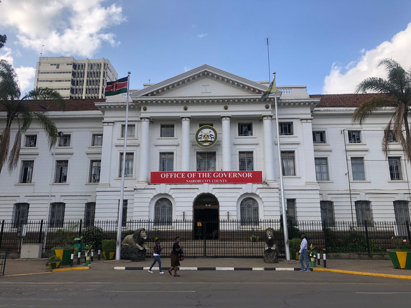 Office of the governon at Nairobi central business district