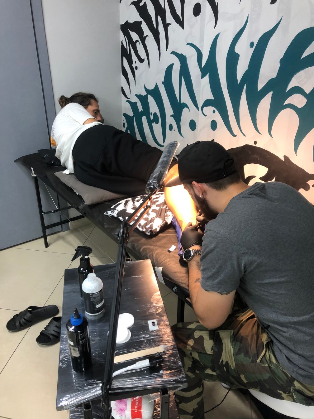getting a tattoo in siberia