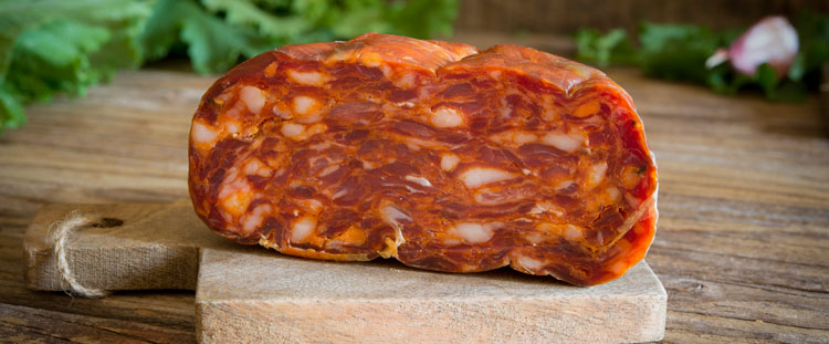  ‘Nduja, typical product of Calabria