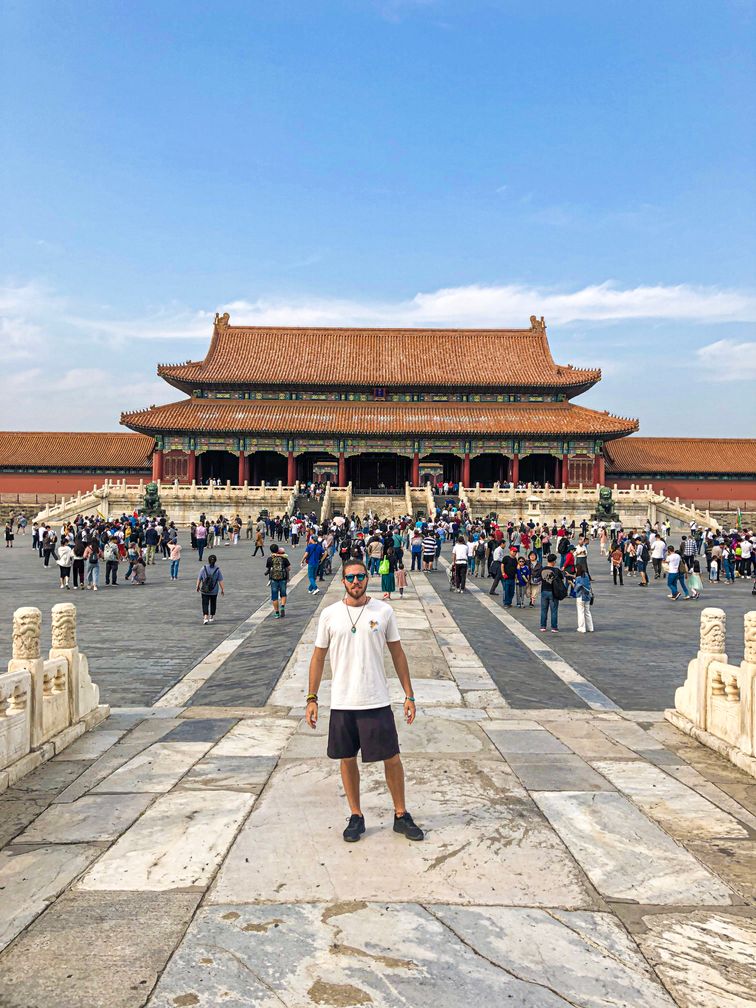 forbidden city in Beijing