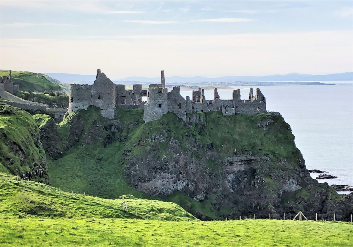 Dunluce Castle, great sight along your Road trip in northern ireland.